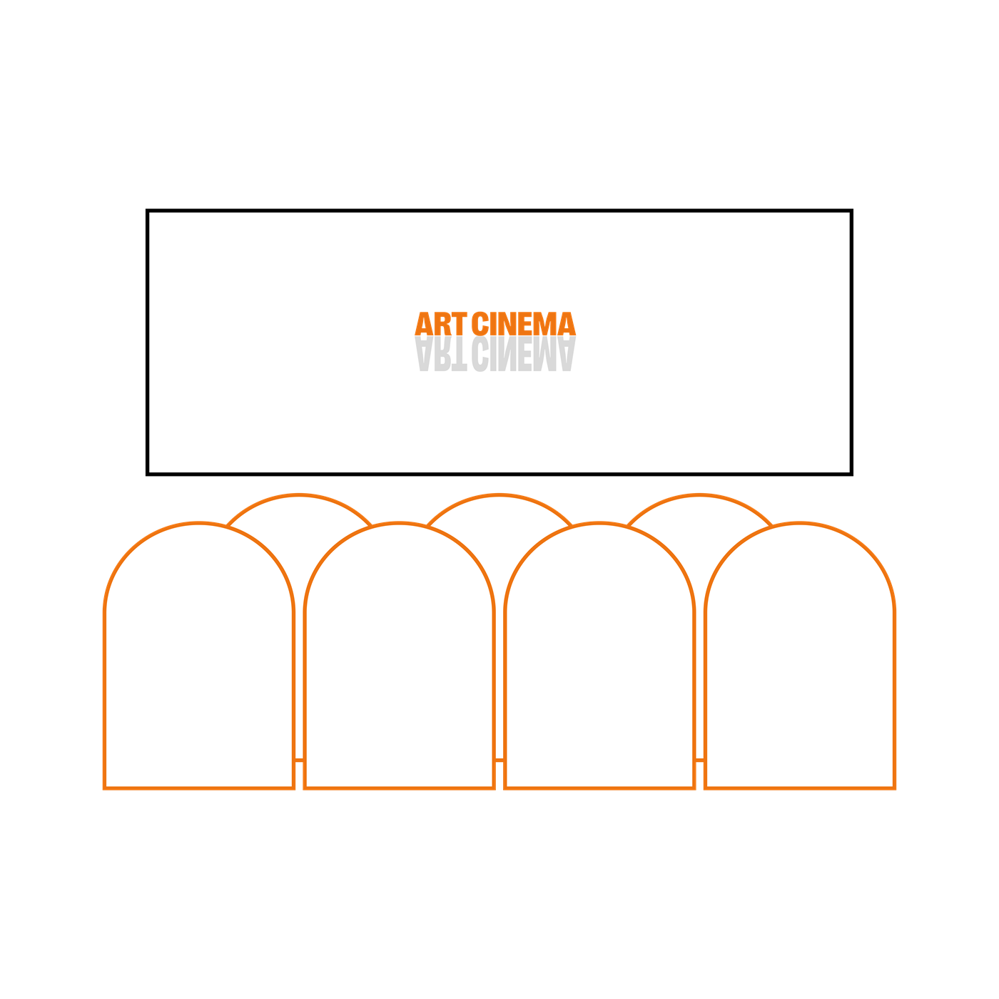 Illustration biograf